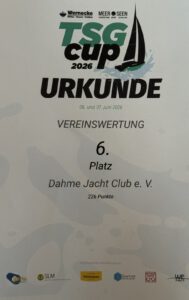 TSG-Cup 2026: Lehrstunde für den DJC